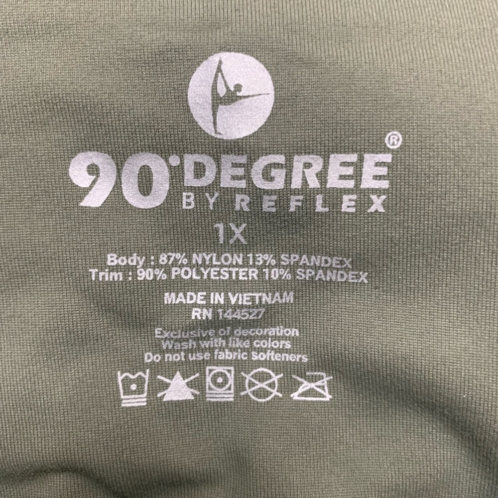 NWT 90 Degree Ladies Leggings 1X - Picture 4 of 4